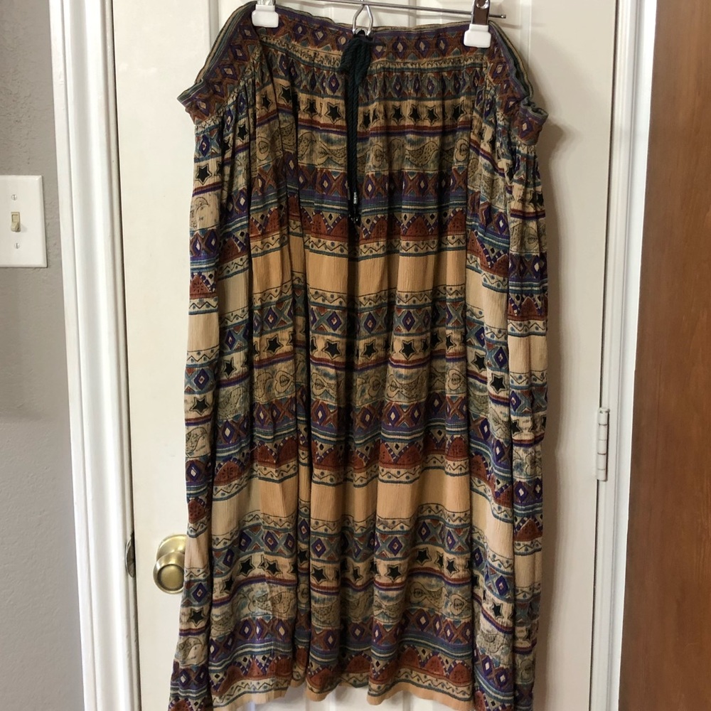 Bohemian style skirt